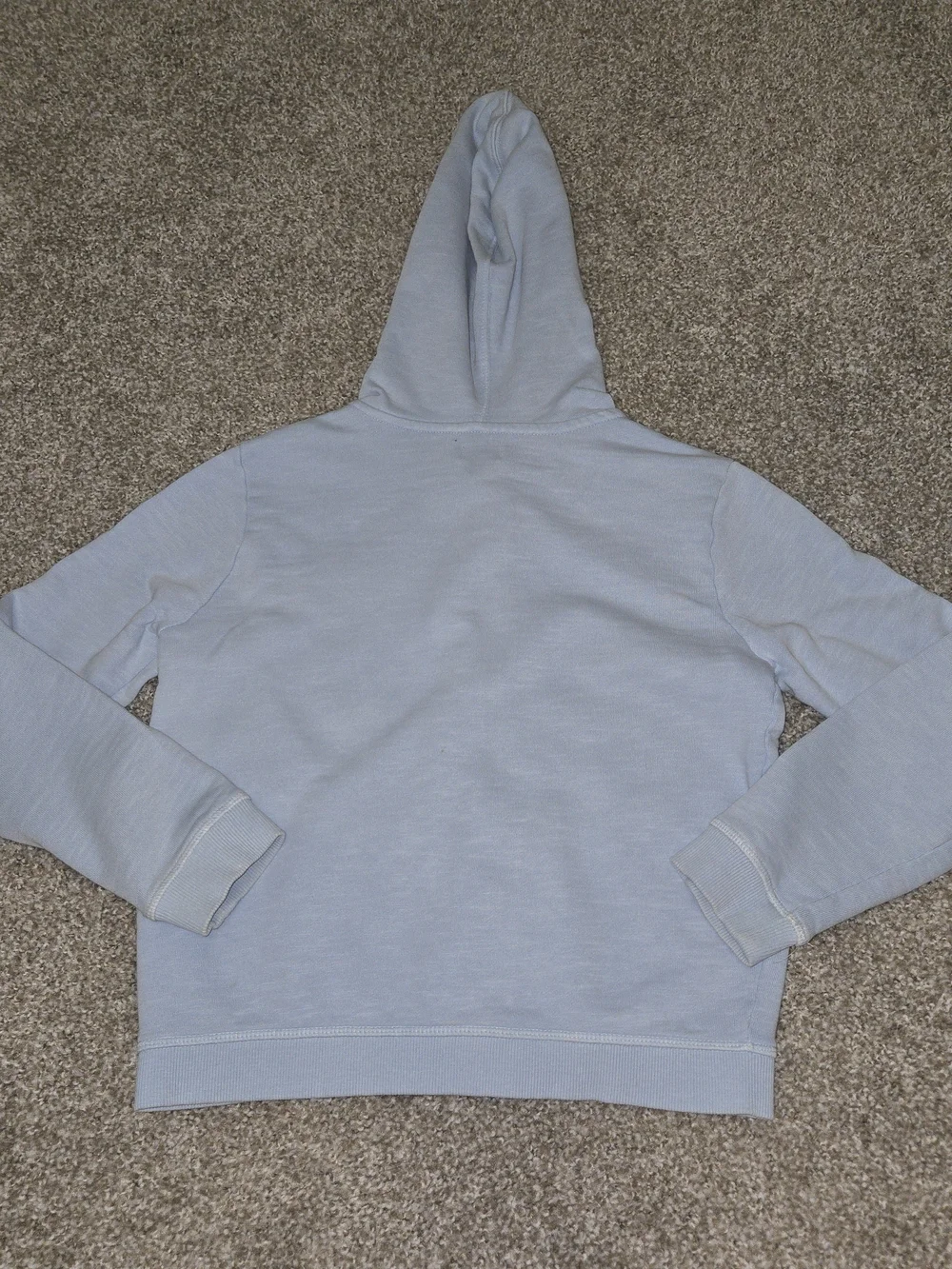 Gymboree Light Blue Zip-Up Hoodie with Sunrise Graphic